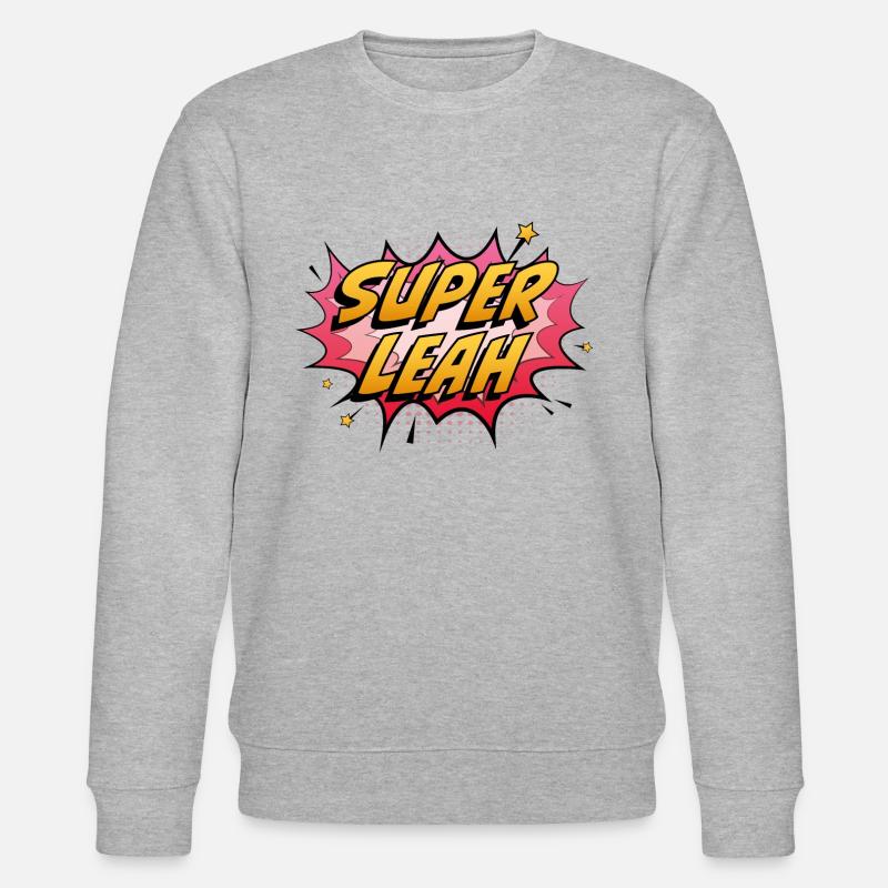 Super Leah - Stanley/Stella Unisex Bio-Sweatshirt CHANGER  - Grau meliert