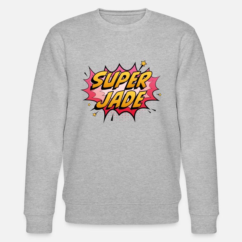 Super-Jade - Stanley/Stella Unisex Bio-Sweatshirt CHANGER  - Grau meliert