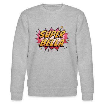 Super Bella - Sweat bio CHANGER Stanley/Stella Unisexe - gris chiné - Devant - Nik (191cm) & Marisol (170cm)