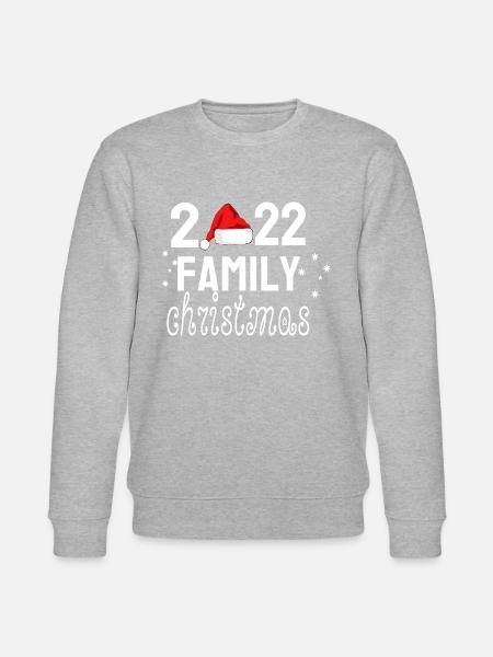 2022 Family Christmas - Stanley/Stella CHANGER Unisex Organic Sweatshirt - heather grey