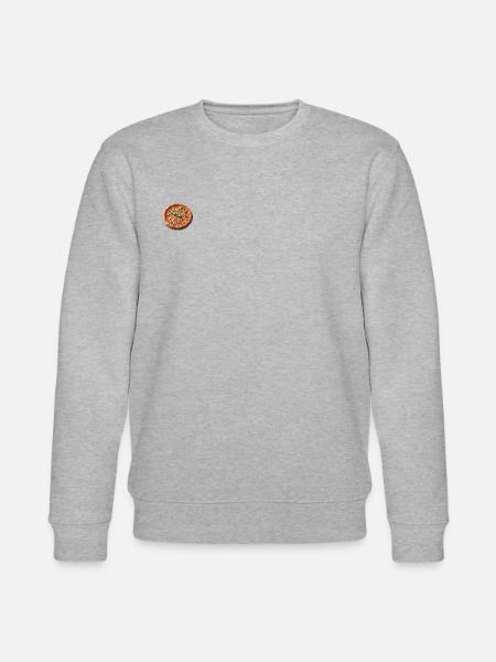 Polygone de pizza - Sweat bio CHANGER Stanley/Stella Unisexe - gris chiné