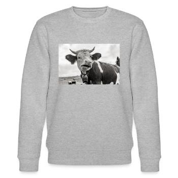 Schiefmaul - Stanley/Stella Unisex Bio-Sweatshirt CHANGER  - Grau meliert - Vorne - Nik (191cm) & Marisol (170cm)
