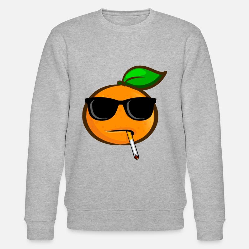 Badboy orange - Sweat bio CHANGER Stanley/Stella Unisexe - gris chiné