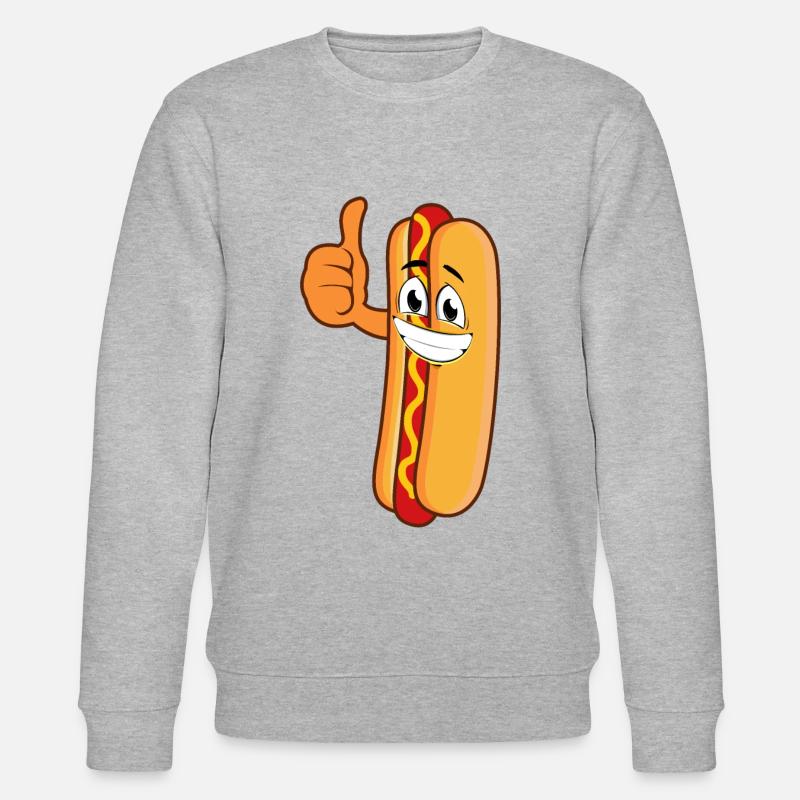 Hotdog Approve - Sweat bio CHANGER Stanley/Stella Unisexe - gris chiné