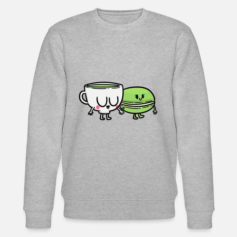 Matcha Made in Heaven - Stanley/Stella CHANGER Unisex Organic Sweatshirt - heather grey