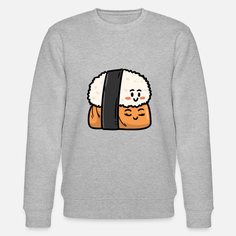 Sushi's Love, mignon - Sweat bio CHANGER Stanley/Stella Unisexe - gris chiné