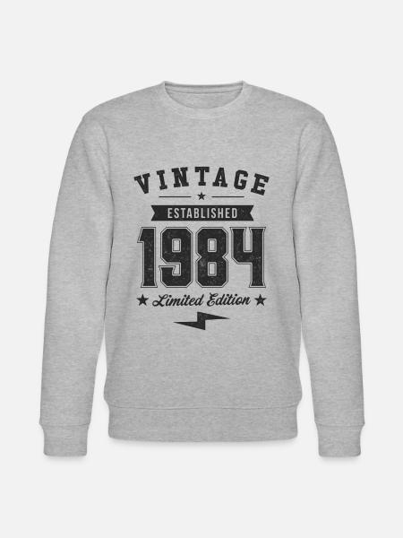 Millésime 1984 - Sweat bio CHANGER Stanley/Stella Unisexe - gris chiné