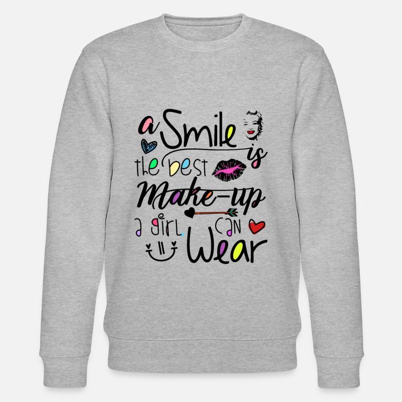 Make-Up - Stanley/Stella Unisex Bio-Sweatshirt CHANGER  - Grau meliert