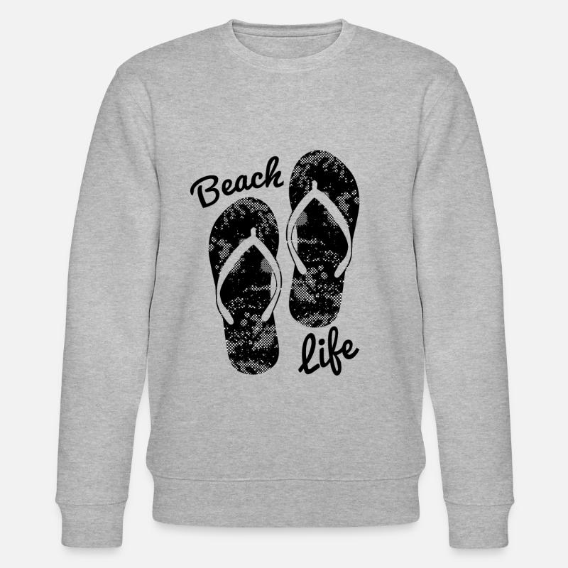 Strand - Stanley/Stella Unisex Bio-Sweatshirt CHANGER  - Grau meliert