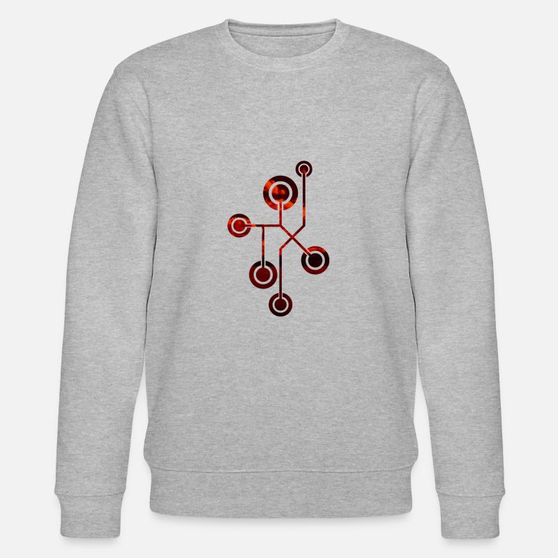 Design - Stanley/Stella Unisex Bio-Sweatshirt CHANGER  - Grau meliert