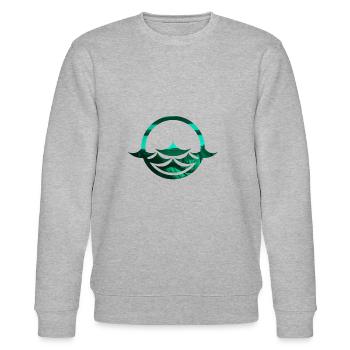 Wellen - Stanley/Stella Unisex Bio-Sweatshirt CHANGER  - Grau meliert - Vorne - Nik (191cm) & Marisol (170cm)