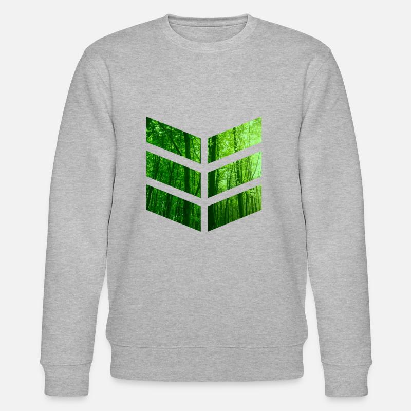Natur - Stanley/Stella Unisex Bio-Sweatshirt CHANGER  - Grau meliert