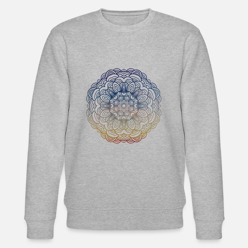 Mandala - Sweat bio CHANGER Stanley/Stella Unisexe - gris chiné