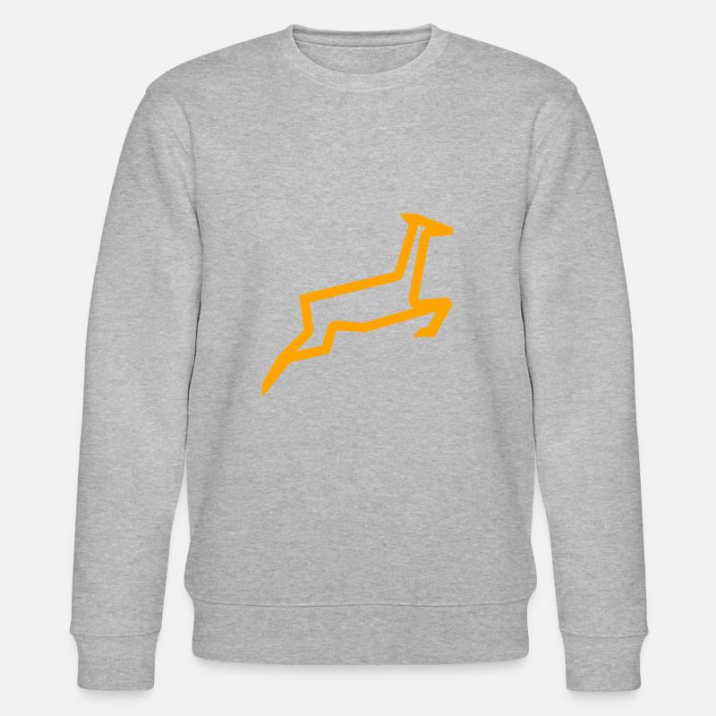 Cerf - Sweat bio CHANGER Stanley/Stella Unisexe - gris chiné