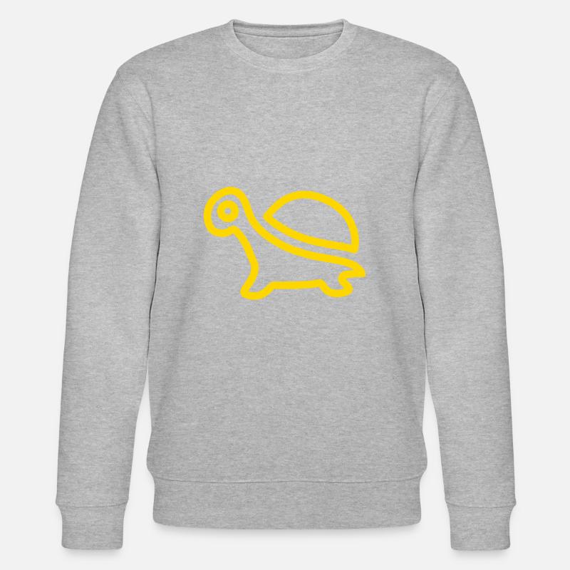 Schildkröte - Stanley/Stella Unisex Bio-Sweatshirt CHANGER  - Grau meliert