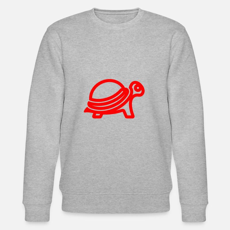 Turtle - Stanley/Stella CHANGER Unisex Organic Sweatshirt - heather grey