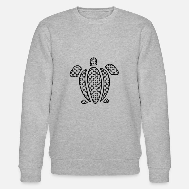 Tortue - Sweat bio CHANGER Stanley/Stella Unisexe - gris chiné