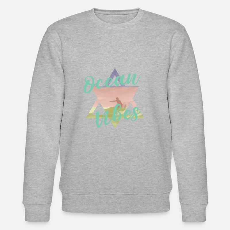 surf - Sweat bio CHANGER Stanley/Stella Unisexe - gris chiné