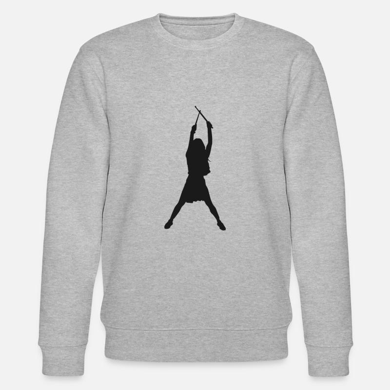 Poundfitness - Stanley/Stella Unisex Bio-Sweatshirt CHANGER  - Grau meliert