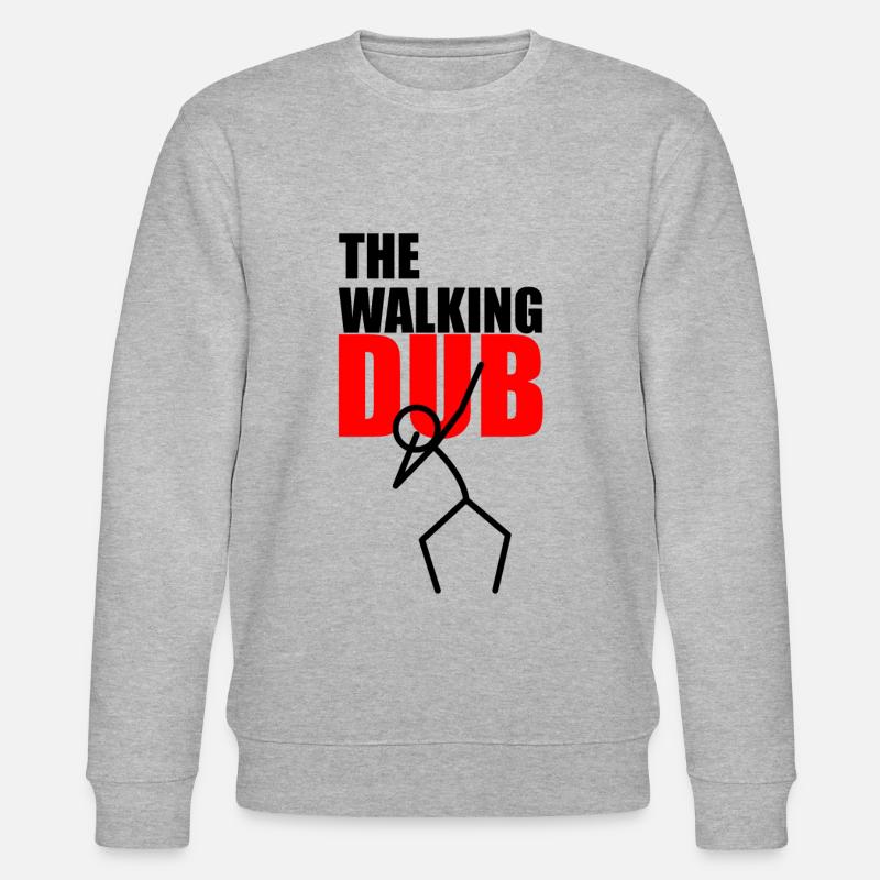 The Walking DUB - Stanley/Stella Unisex Bio-Sweatshirt CHANGER  - Grau meliert