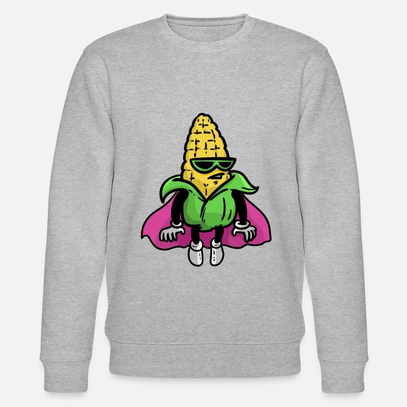 Captain Kernel - Stanley/Stella CHANGER Unisex Organic Sweatshirt - heather grey