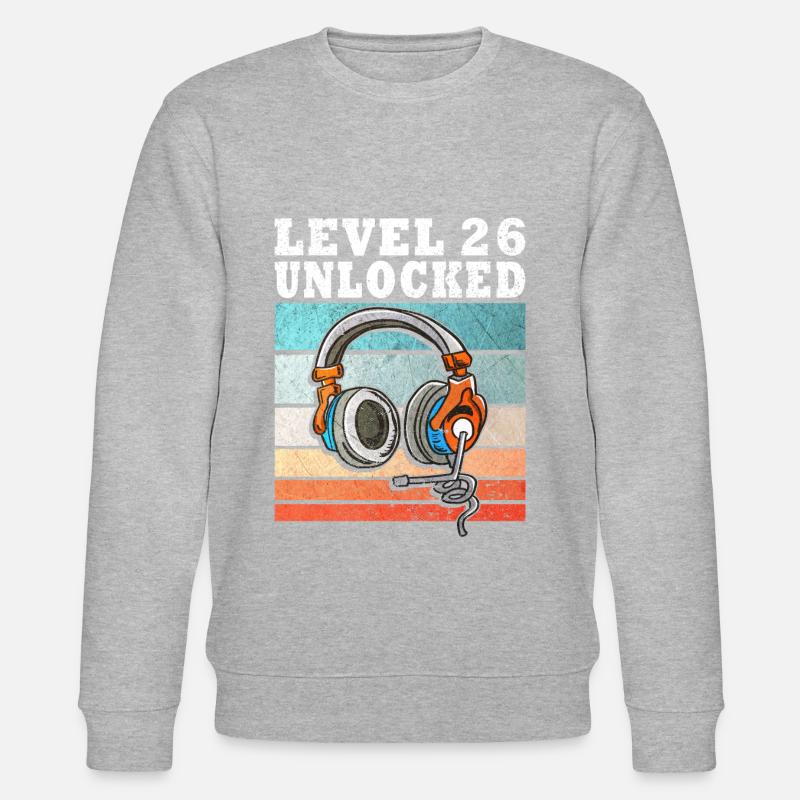 Level 26 Unlocked - Stanley/Stella CHANGER Unisex Organic Sweatshirt - undefined