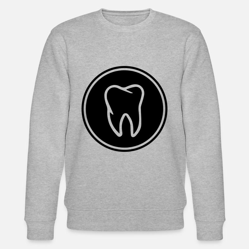 icône de la dent - Sweat bio CHANGER Stanley/Stella Unisexe - gris chiné
