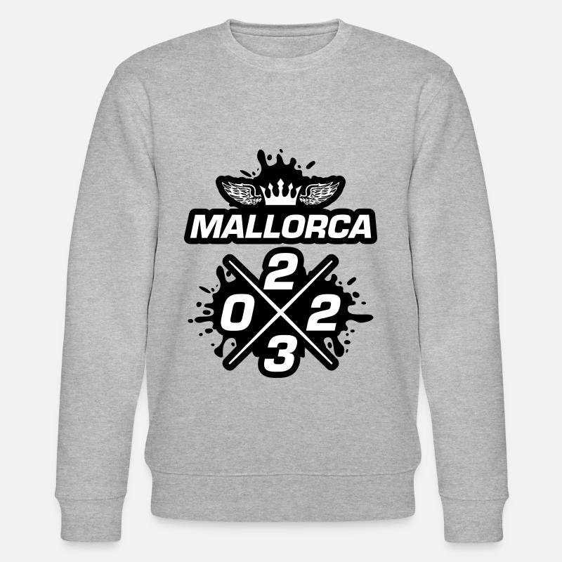 Mallorca 2023 - Stanley/Stella Unisex Bio-Sweatshirt CHANGER  - Grau meliert