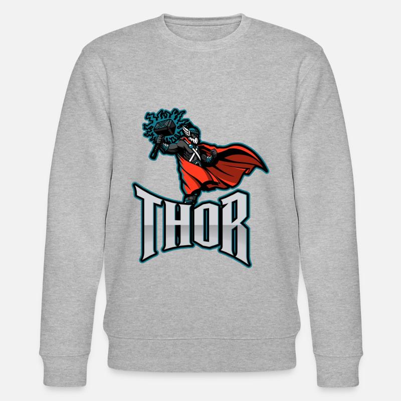 Thor - Stanley/Stella Unisex Bio-Sweatshirt CHANGER  - Grau meliert