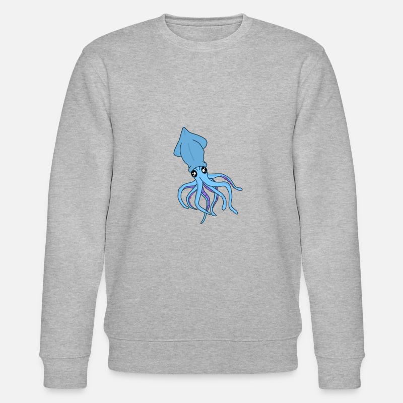 Conception de calamars - Sweat bio CHANGER Stanley/Stella Unisexe - gris chiné