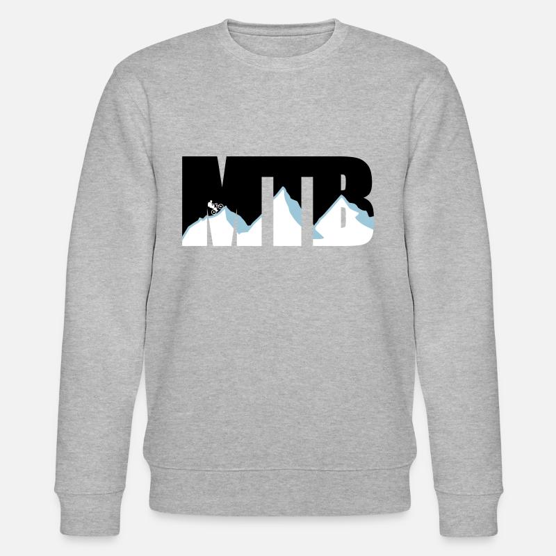 MTB - Stanley/Stella Unisex Bio-Sweatshirt CHANGER  - Grau meliert