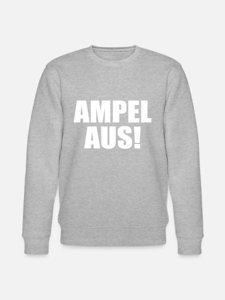 Ampel aus - Stanley/Stella Unisex Bio-Sweatshirt CHANGER  - Grau meliert