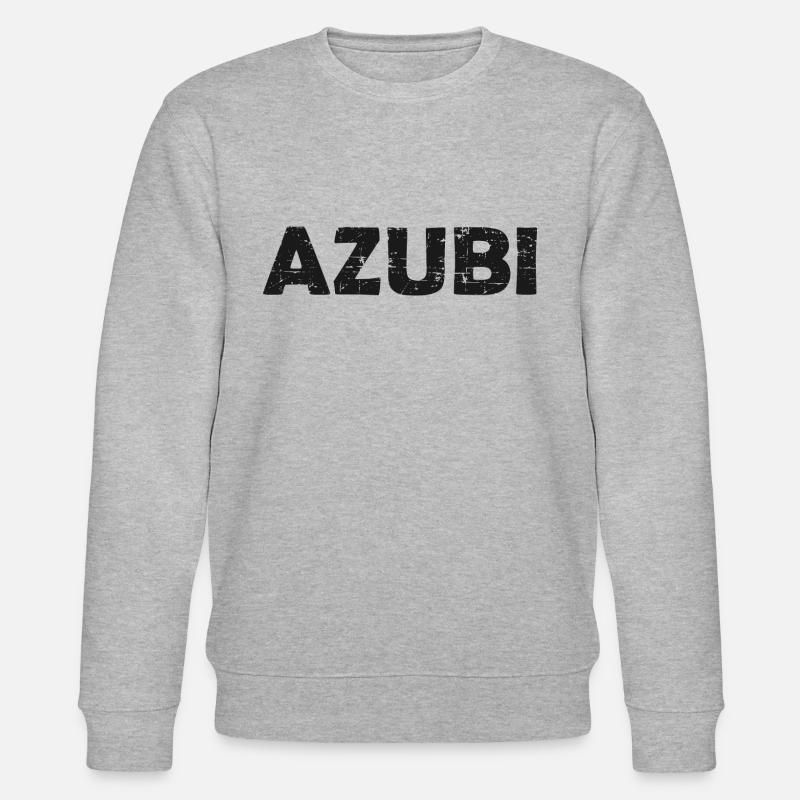 Azubi - Stanley/Stella Unisex Bio-Sweatshirt CHANGER  - Grau meliert