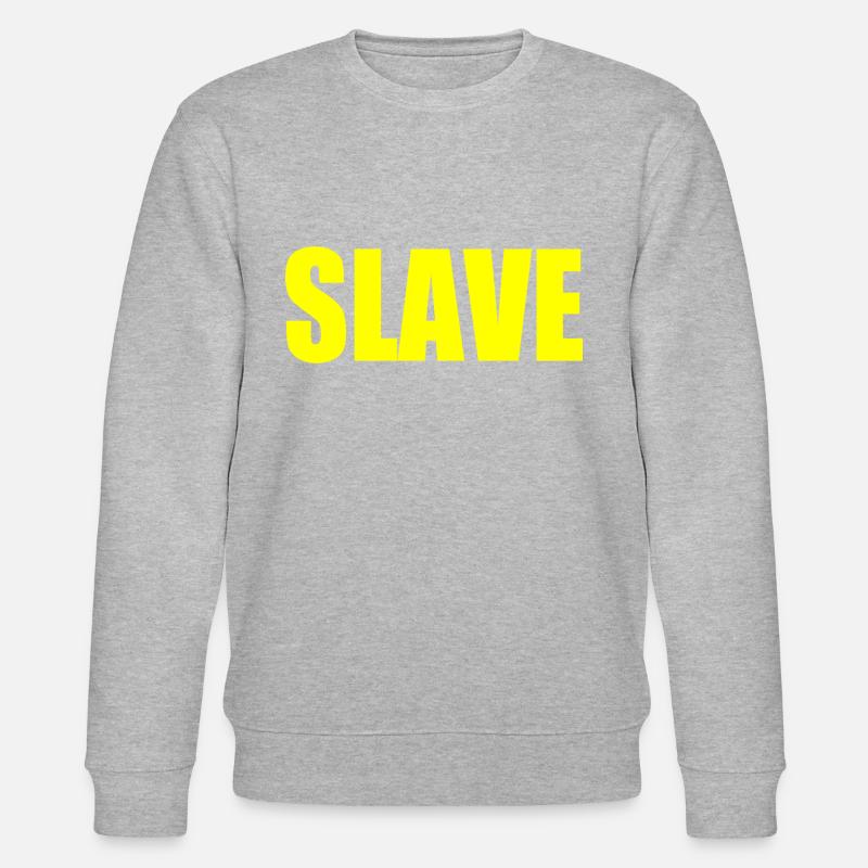 Slave - Stanley/Stella Unisex Bio-Sweatshirt CHANGER  - Grau meliert