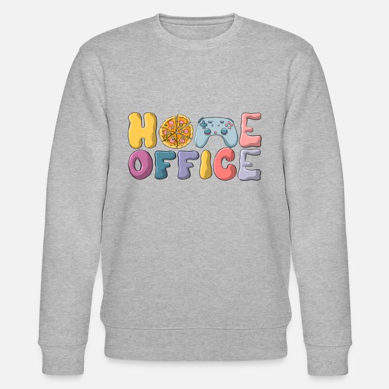 Bureau à domicile - Sweat bio CHANGER Stanley/Stella Unisexe - gris chiné