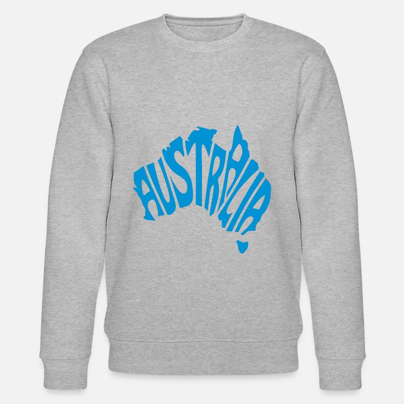 Australie Australie - Sweat bio CHANGER Stanley/Stella Unisexe - gris chiné