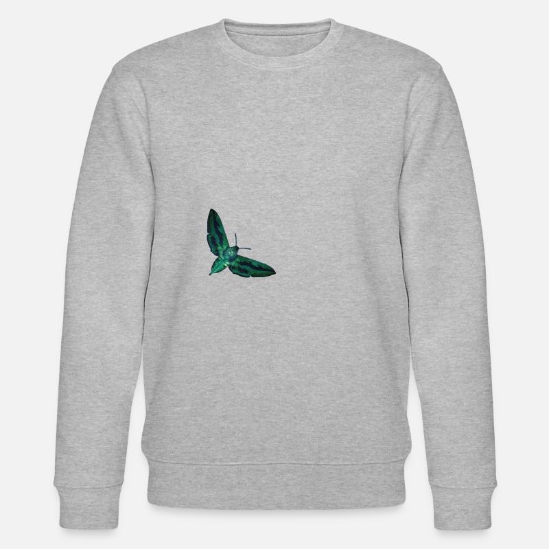 Papillon - Sweat bio CHANGER Stanley/Stella Unisexe - gris chiné