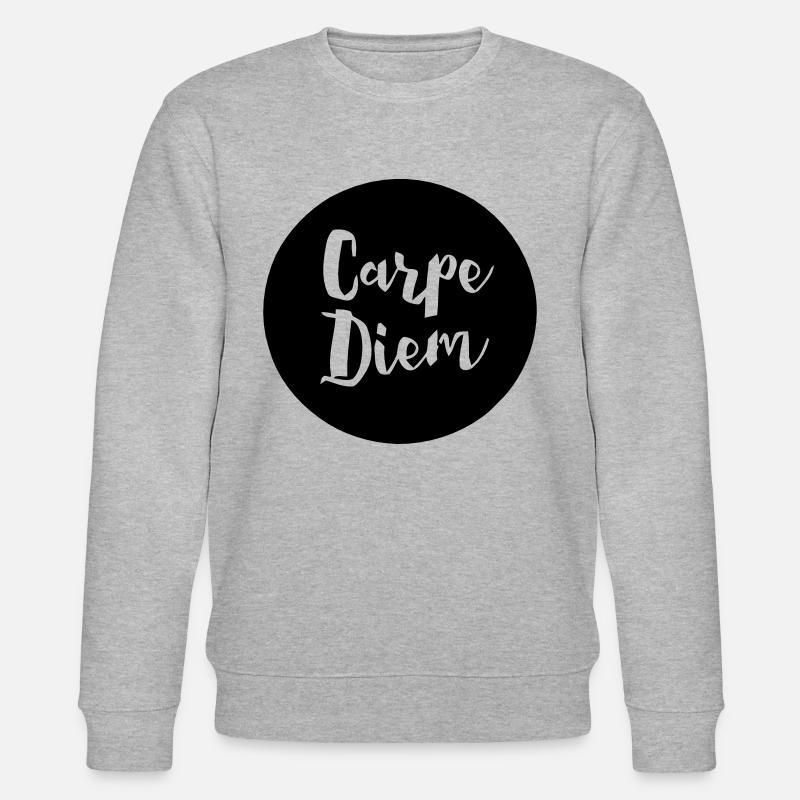 Carpe Diem - Stanley/Stella CHANGER Unisex Organic Sweatshirt - heather grey