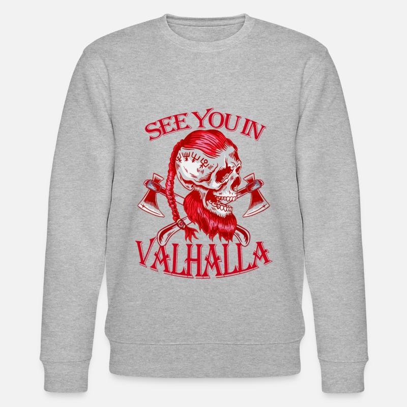 RENDEZ-VOUS AU VALHALLA - Sweat bio CHANGER Stanley/Stella Unisexe - gris chiné