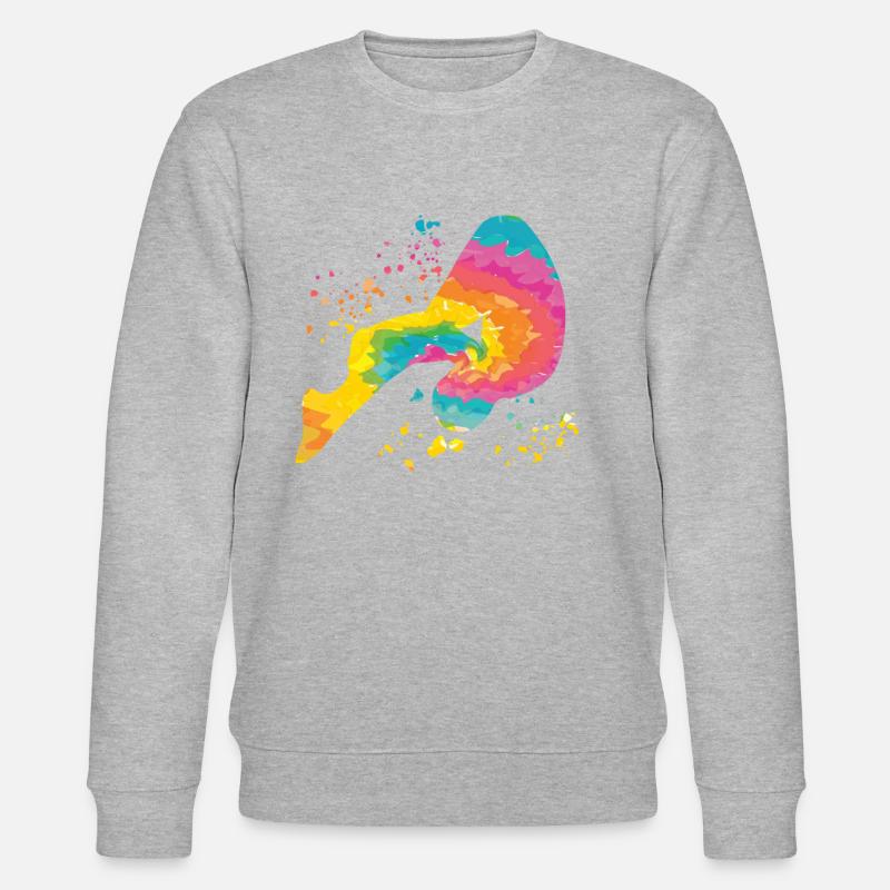 Plongée Plongée synchronisée - Sweat bio CHANGER Stanley/Stella Unisexe - gris chiné
