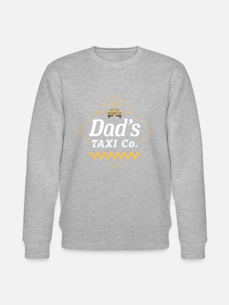 Dads Taxi Co - Stanley/Stella CHANGER Unisex Organic Sweatshirt - heather grey
