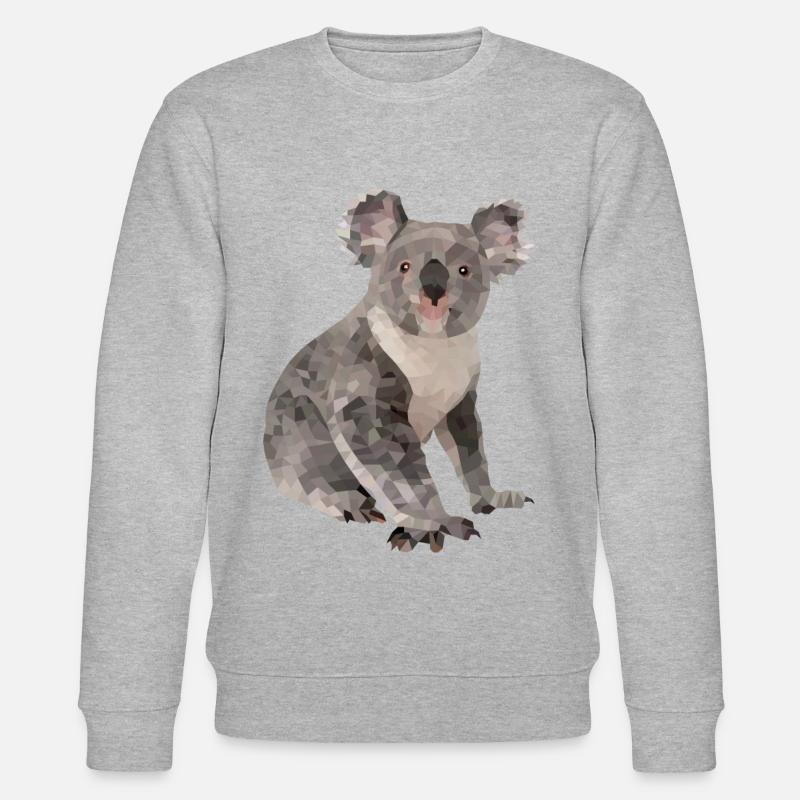Koala - Sweat bio CHANGER Stanley/Stella Unisexe - gris chiné