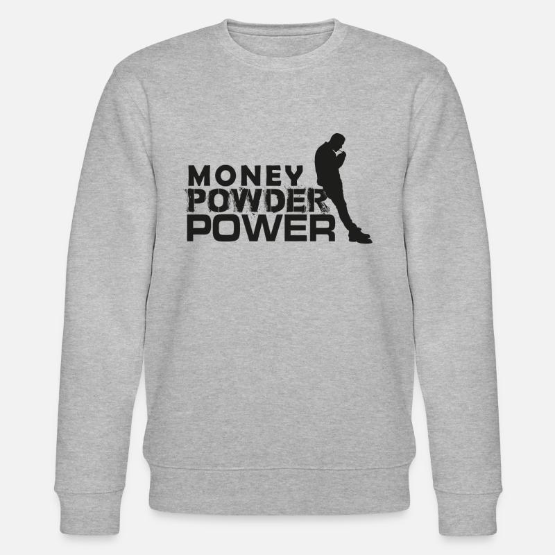 MPP noir - Sweat bio CHANGER Stanley/Stella Unisexe - gris chiné