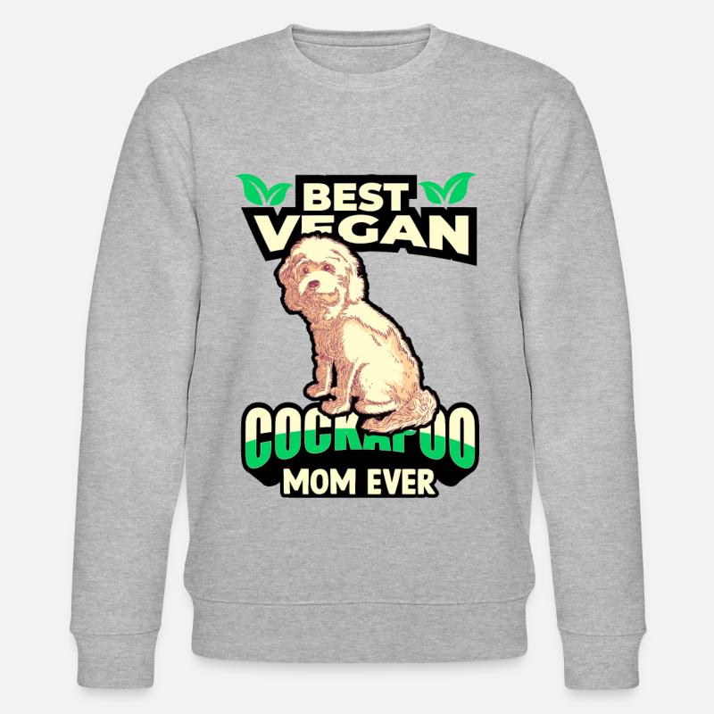 Cockapoo - Stanley/Stella Unisex Bio-Sweatshirt CHANGER  - Grau meliert