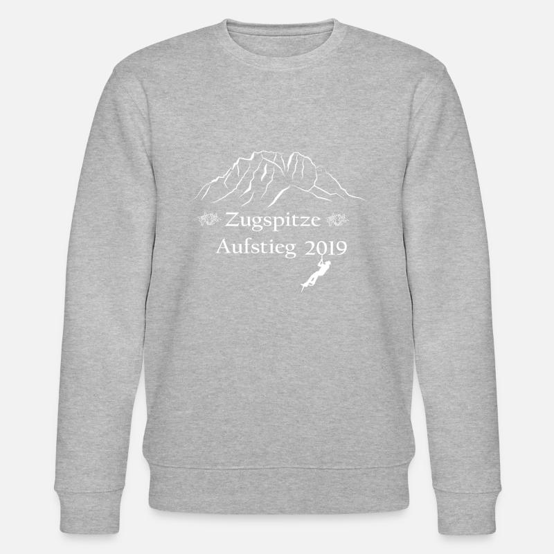 Zugspitze - Stanley/Stella Unisex Bio-Sweatshirt CHANGER  - Grau meliert