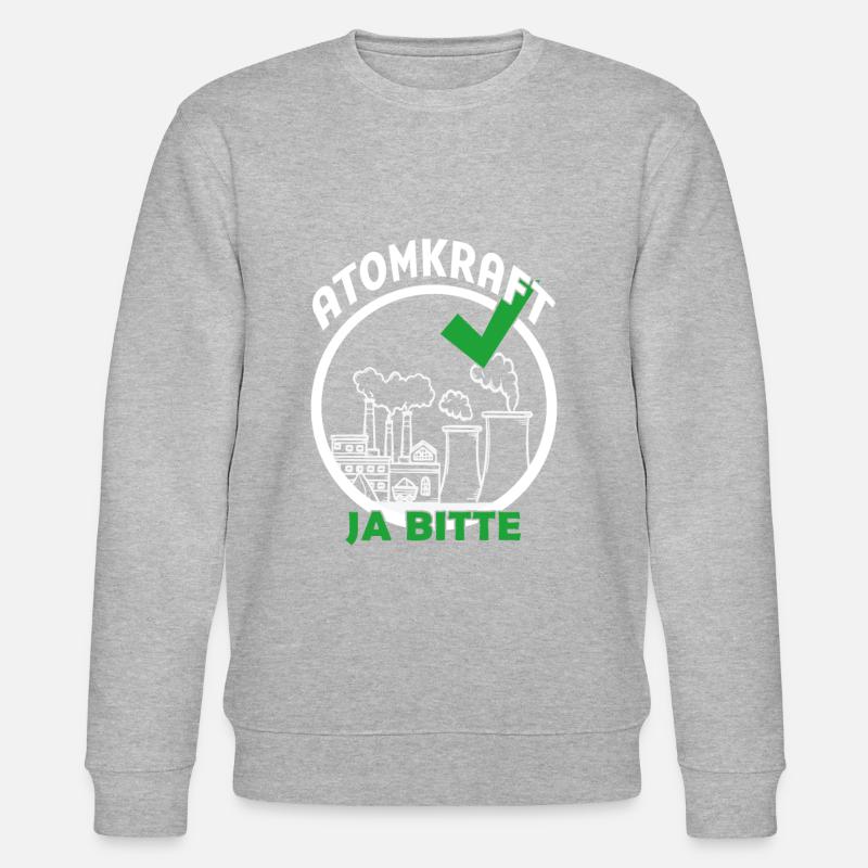 Atomkraft Ja bitte - Stanley/Stella Unisex Bio-Sweatshirt CHANGER  - undefined