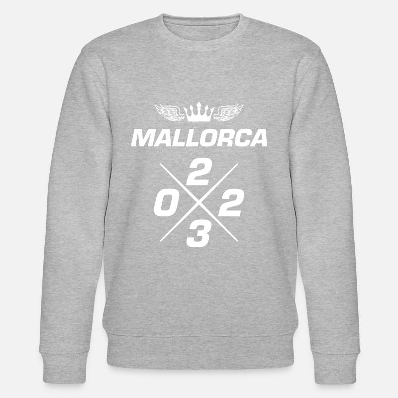 Mallorca 2023 - Stanley/Stella Unisex Bio-Sweatshirt CHANGER  - Grau meliert