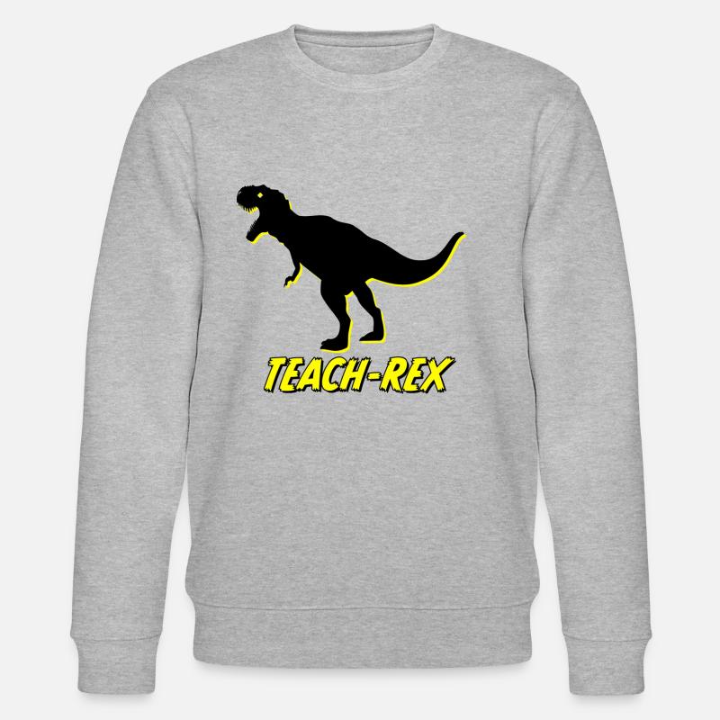 Teach-Rex - Sweat bio CHANGER Stanley/Stella Unisexe - gris chiné