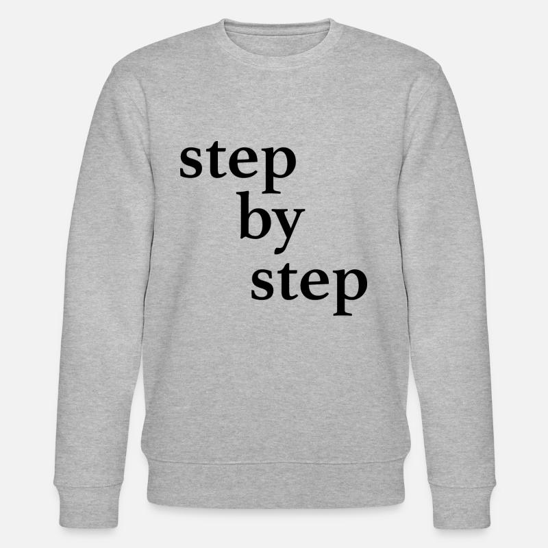 Step by step - Stanley/Stella CHANGER Unisex Organic Sweatshirt - heather grey