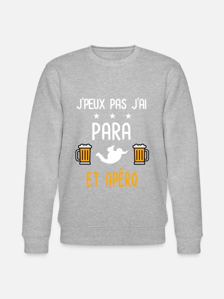 je peux pas para - Sweat bio CHANGER Stanley/Stella Unisexe - gris chiné